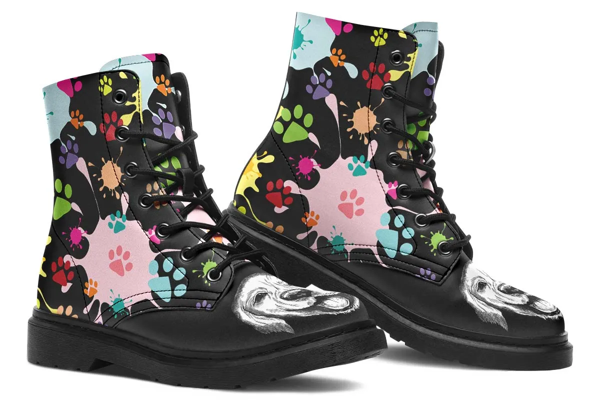 Artsy Labrador Boots