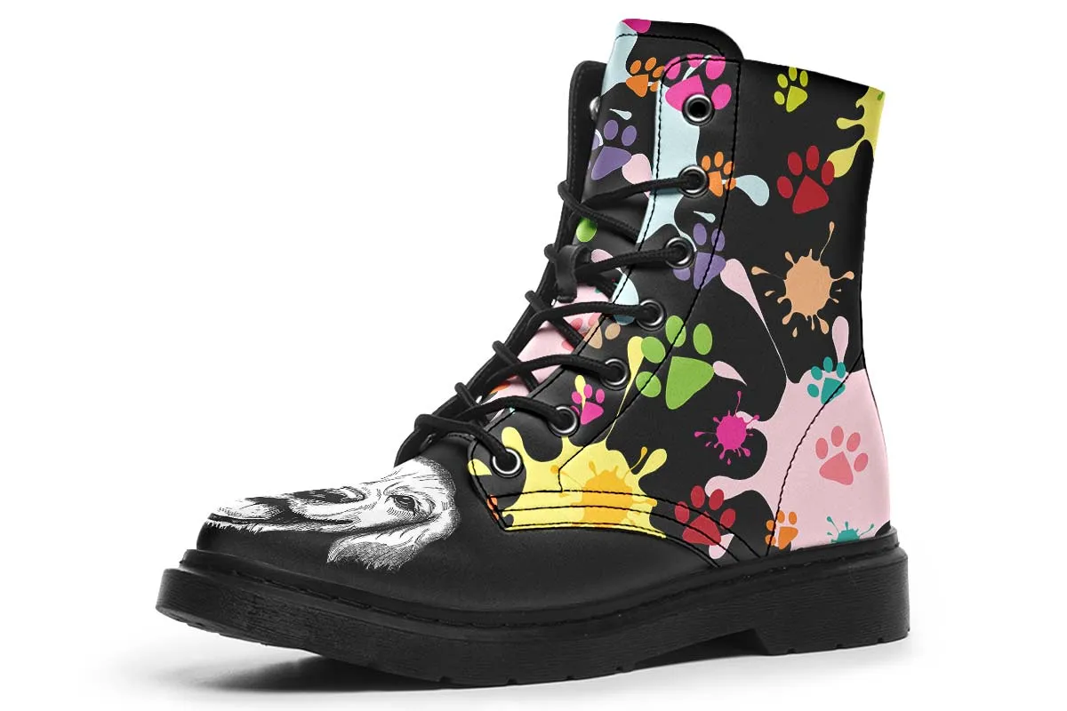 Artsy Labrador Boots