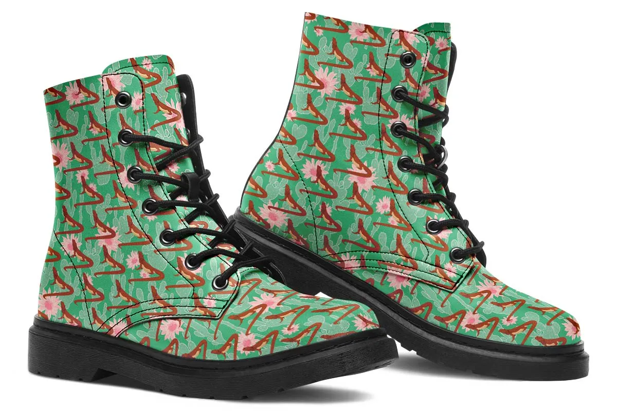 Bearded Dragon Pattern Boots