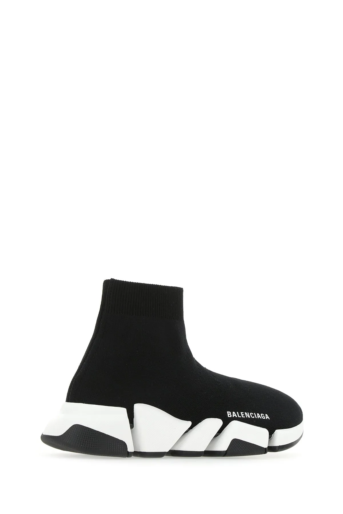 Black stretch fabric Speed 2.0 sneakers