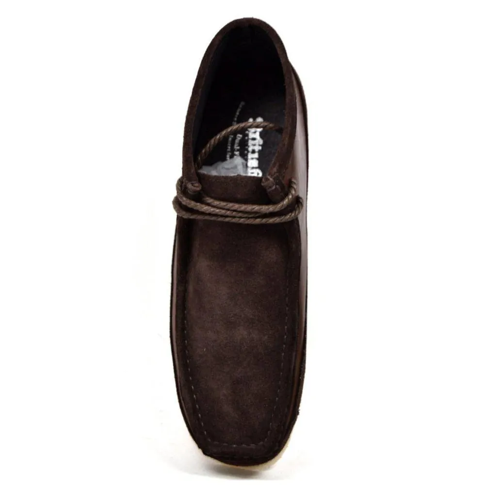 British Walkers Walker 100 Wallabee Boots Men's Suede and Leather Limited