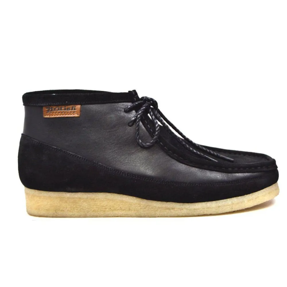 British Walkers Walker 100 Wallabee Boots Men's Suede and Leather Limited