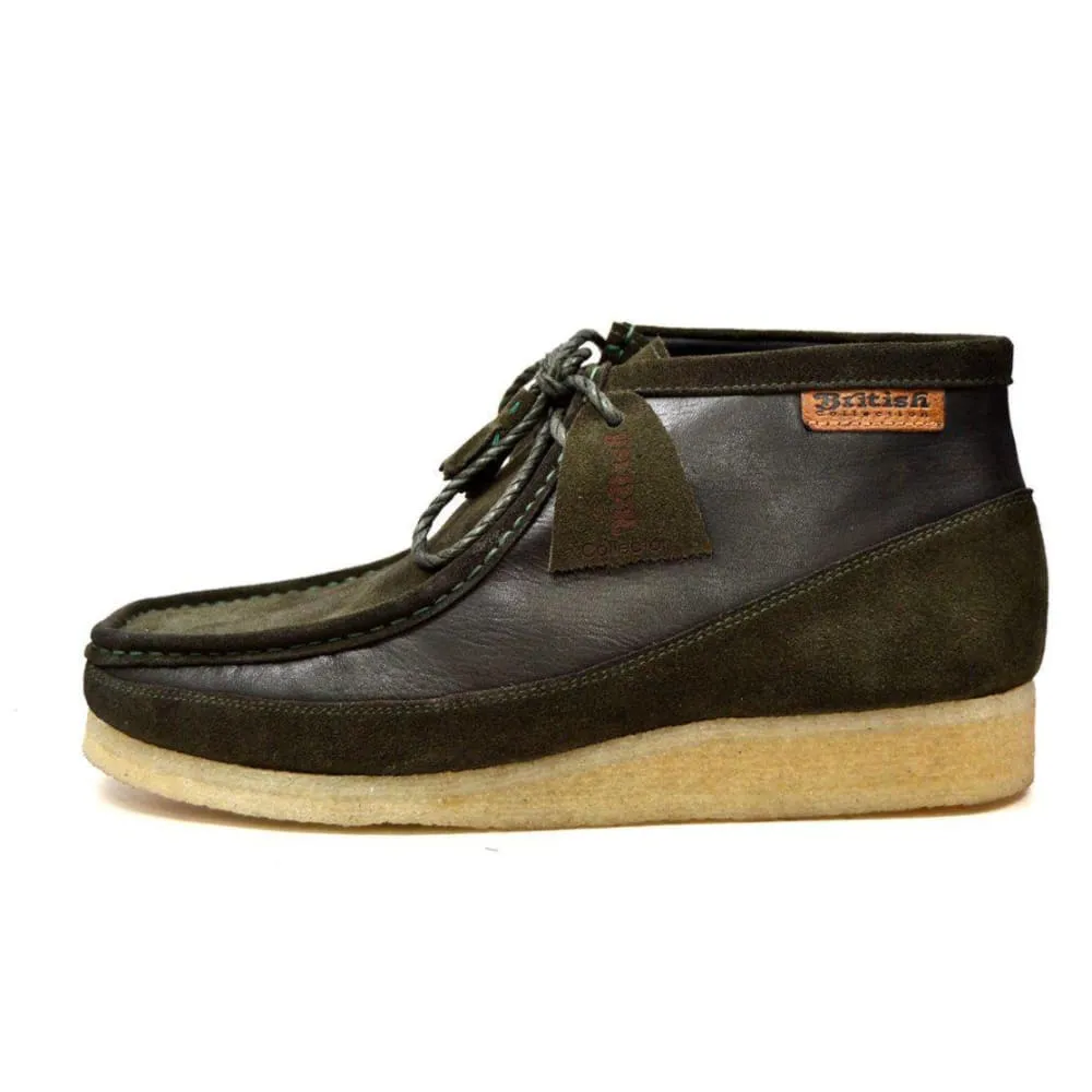 British Walkers Walker 100 Wallabee Boots Men's Suede and Leather Limited