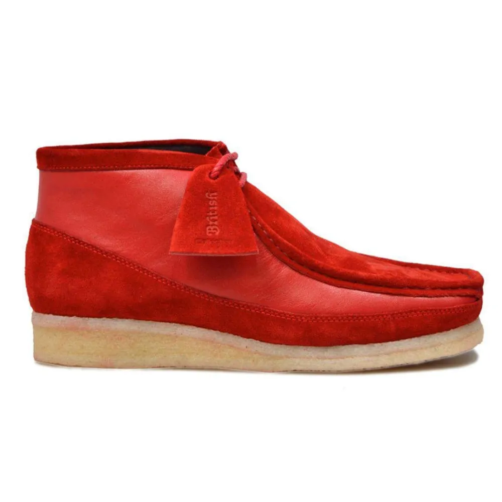 British Walkers Walker 100 Wallabee Boots Men's Suede and Leather Limited