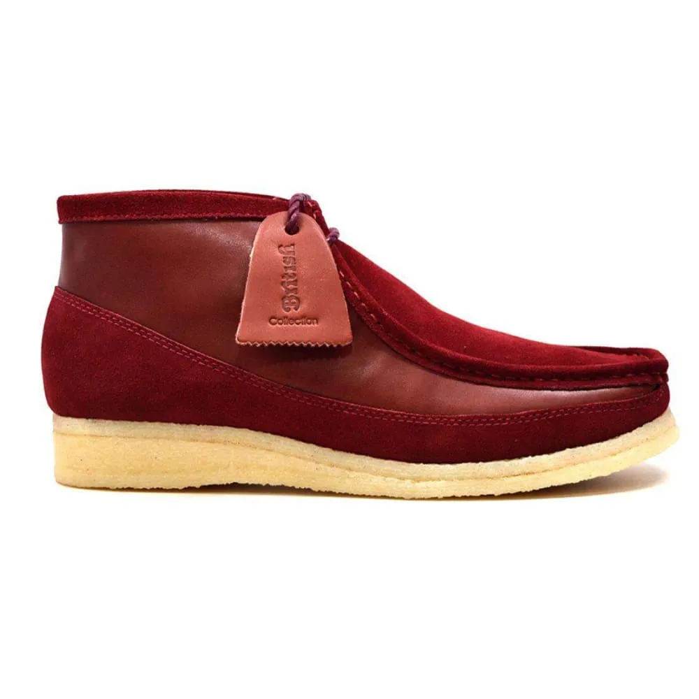 British Walkers Walker 100 Wallabee Boots Men's Suede and Leather Limited