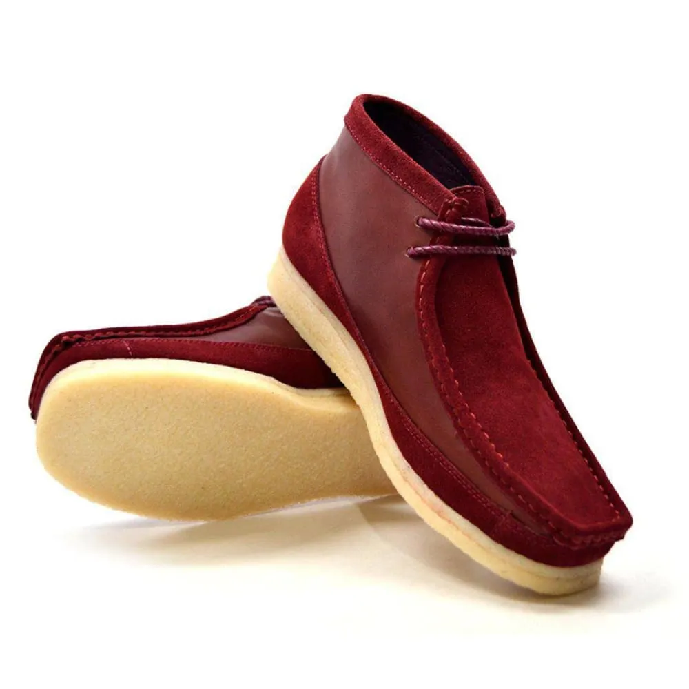 British Walkers Walker 100 Wallabee Boots Men's Suede and Leather Limited