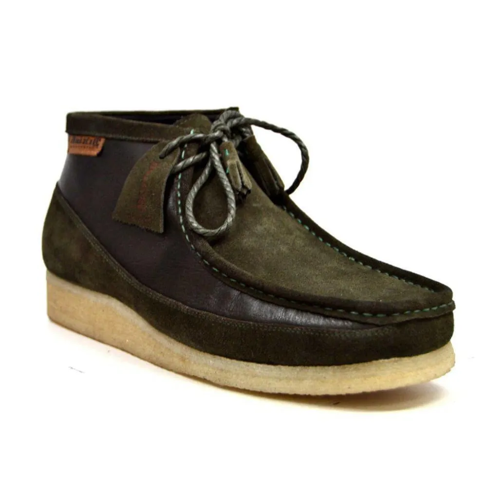 British Walkers Walker 100 Wallabee Boots Men's Suede and Leather Limited