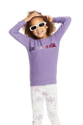 Chaser Dreamer Pullover in Veronica Purple