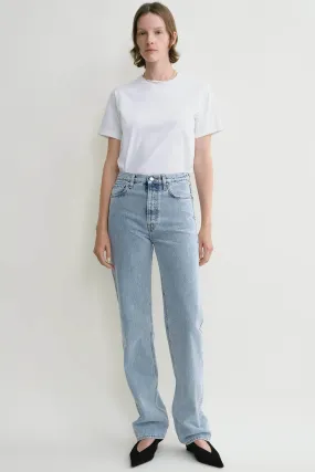 Classic cut denim full length