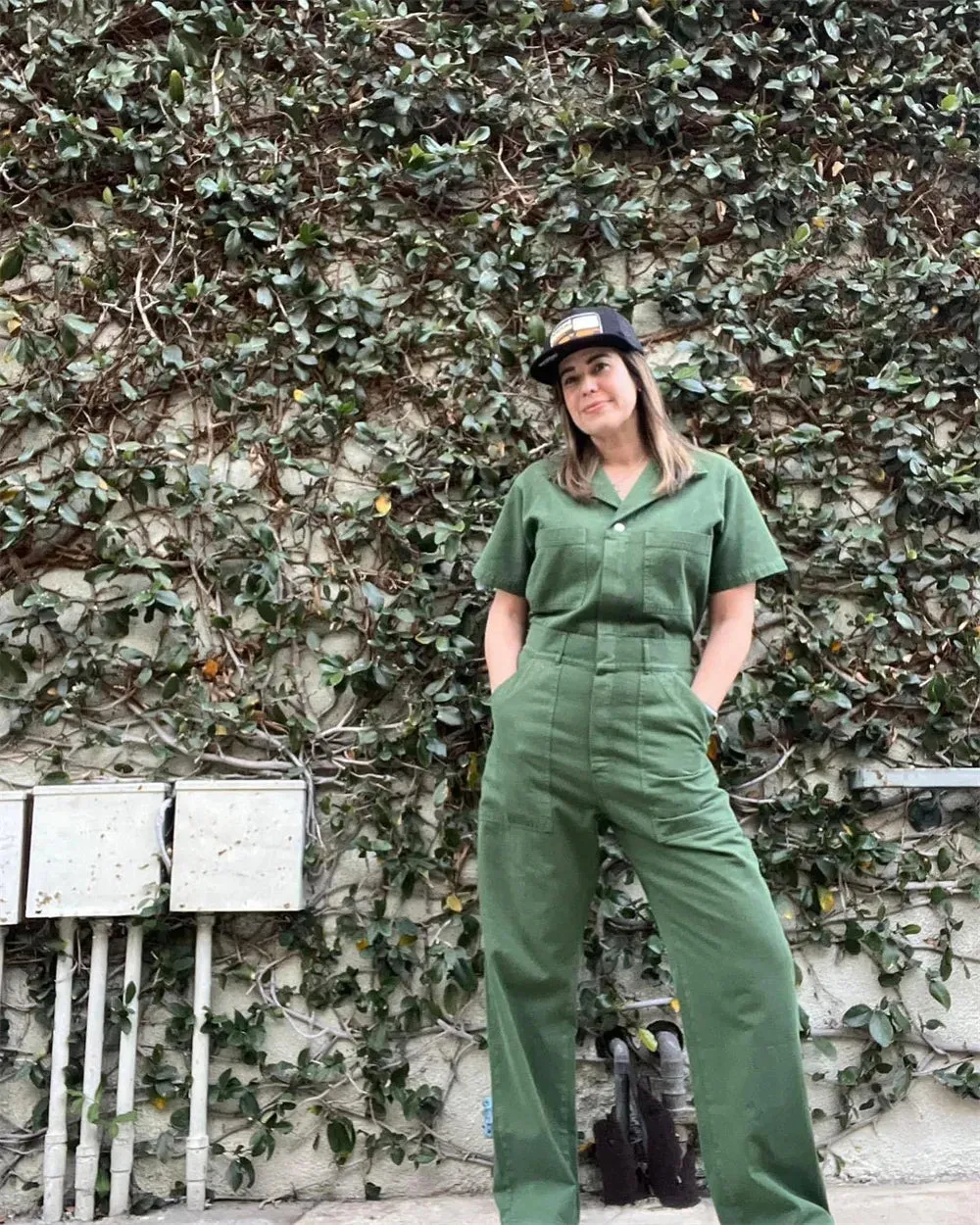 Effortless Short Sleeve Jumpsuit