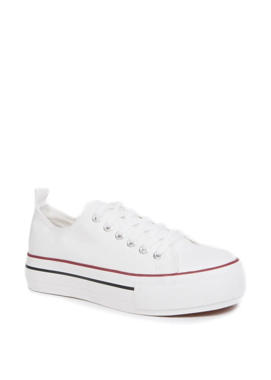 ERIN - Platform Sneakers - White