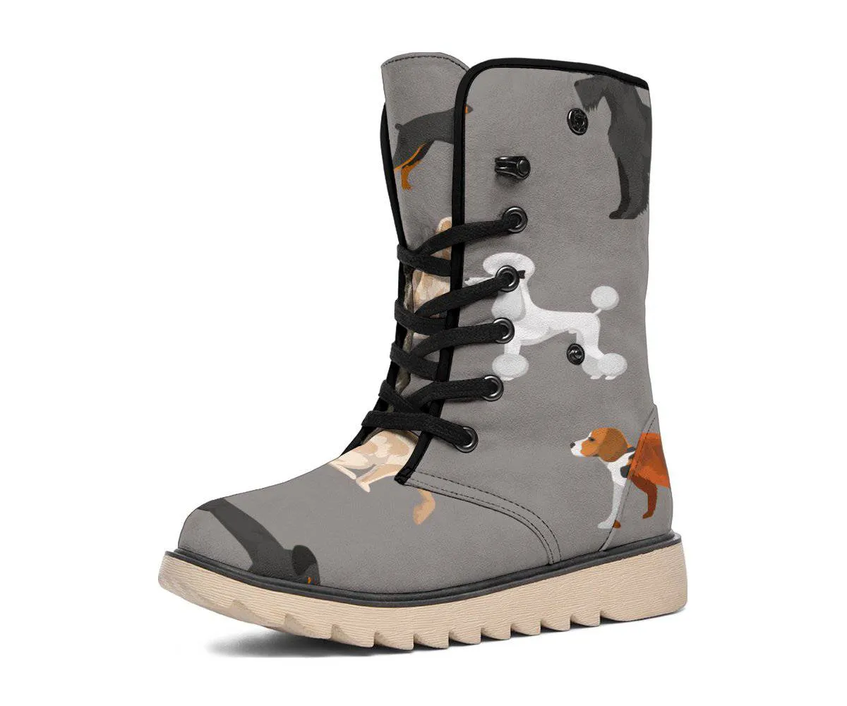 Grey Dog Breeds Polar Boots