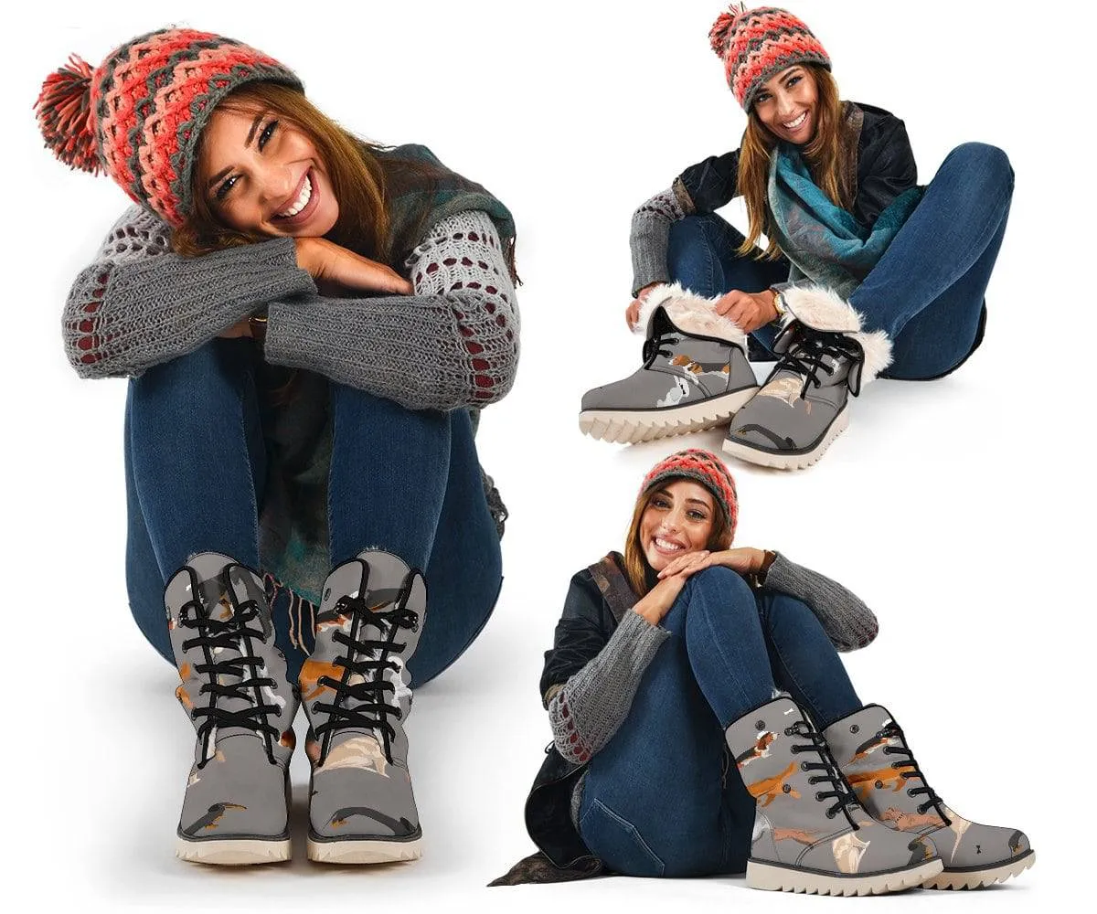 Grey Dog Breeds Polar Boots