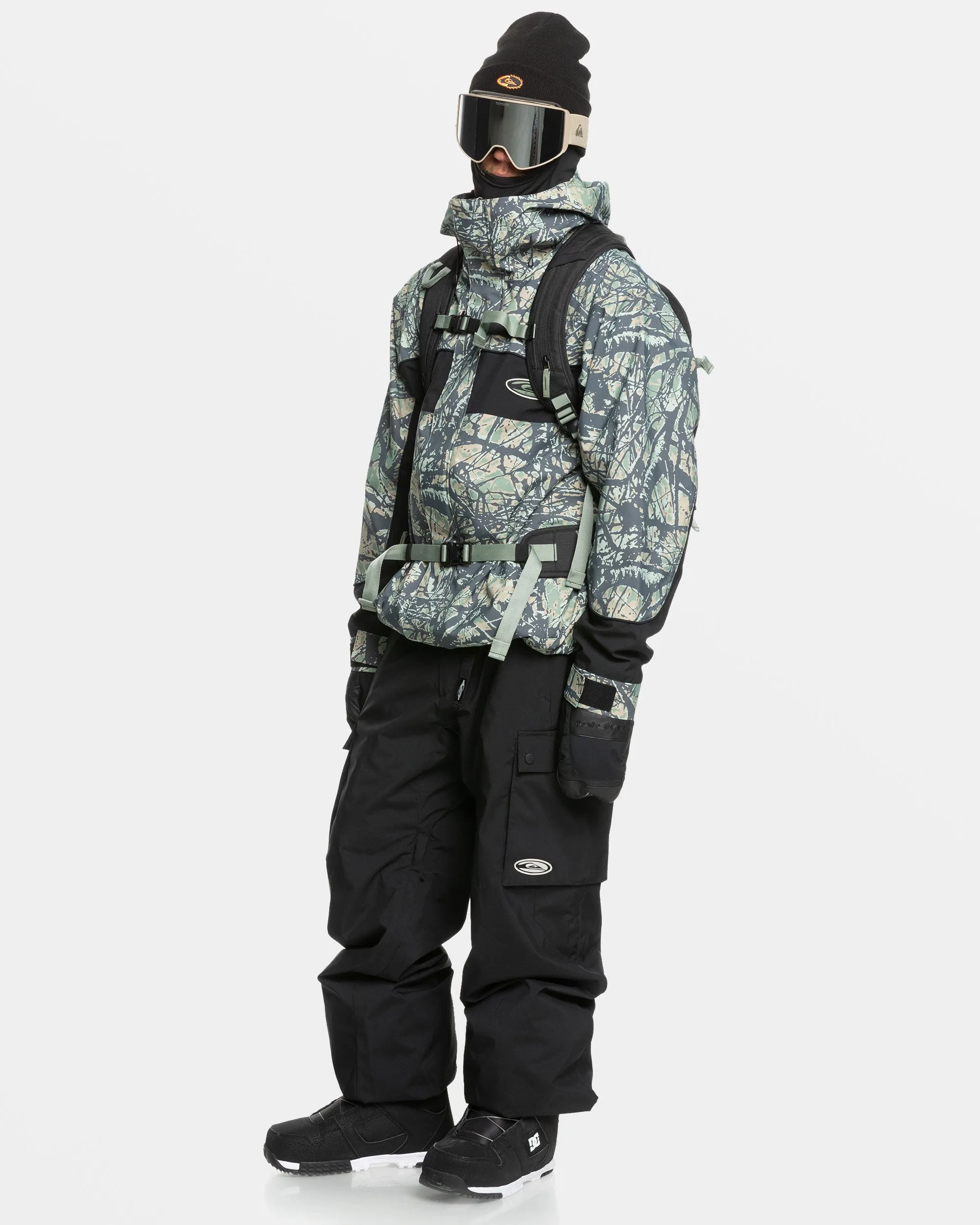 High Altitude 20K Snow Jacket - Woodland Abstract Sea Spray