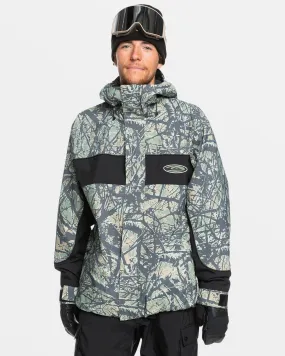 High Altitude 20K Snow Jacket - Woodland Abstract Sea Spray