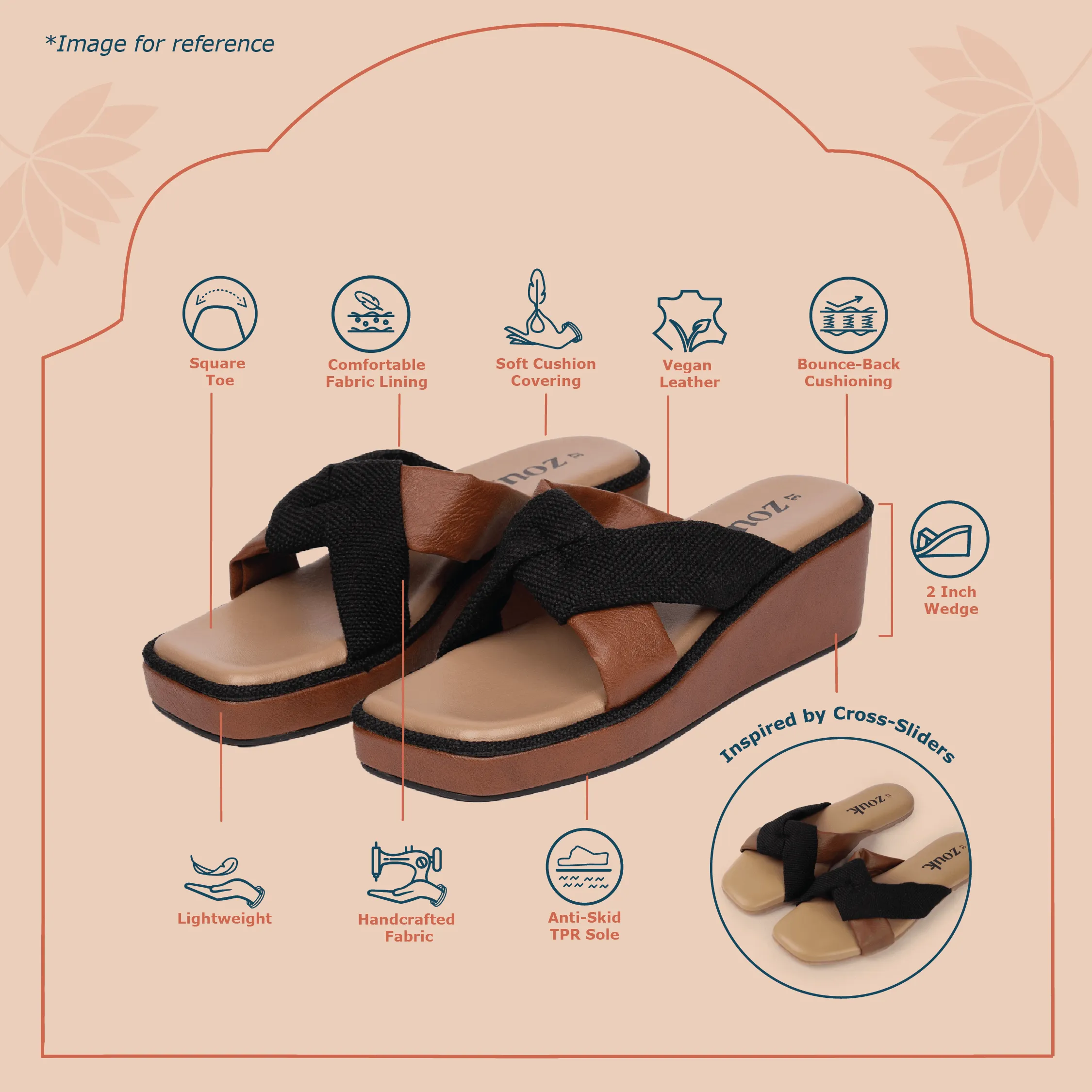 Hooghly Garden Cross Wedges
