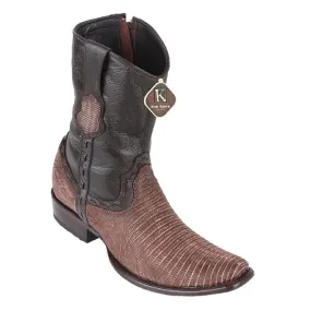 King Exotic Boots #479B0735 Men's Dubai Boot | Men's Teju Boots Color Sanded Brown