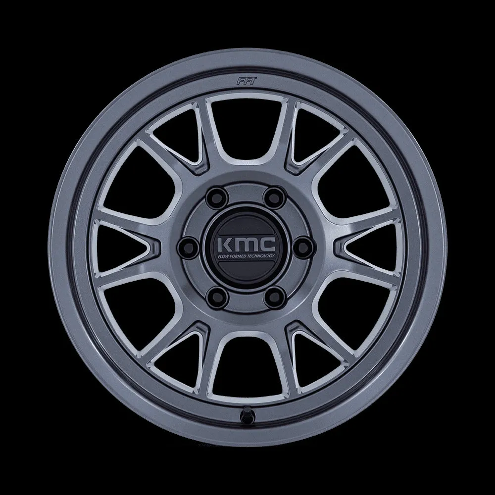 KMC KM729 Range 17X8.5 6X120 -10MM Matte Anthracite