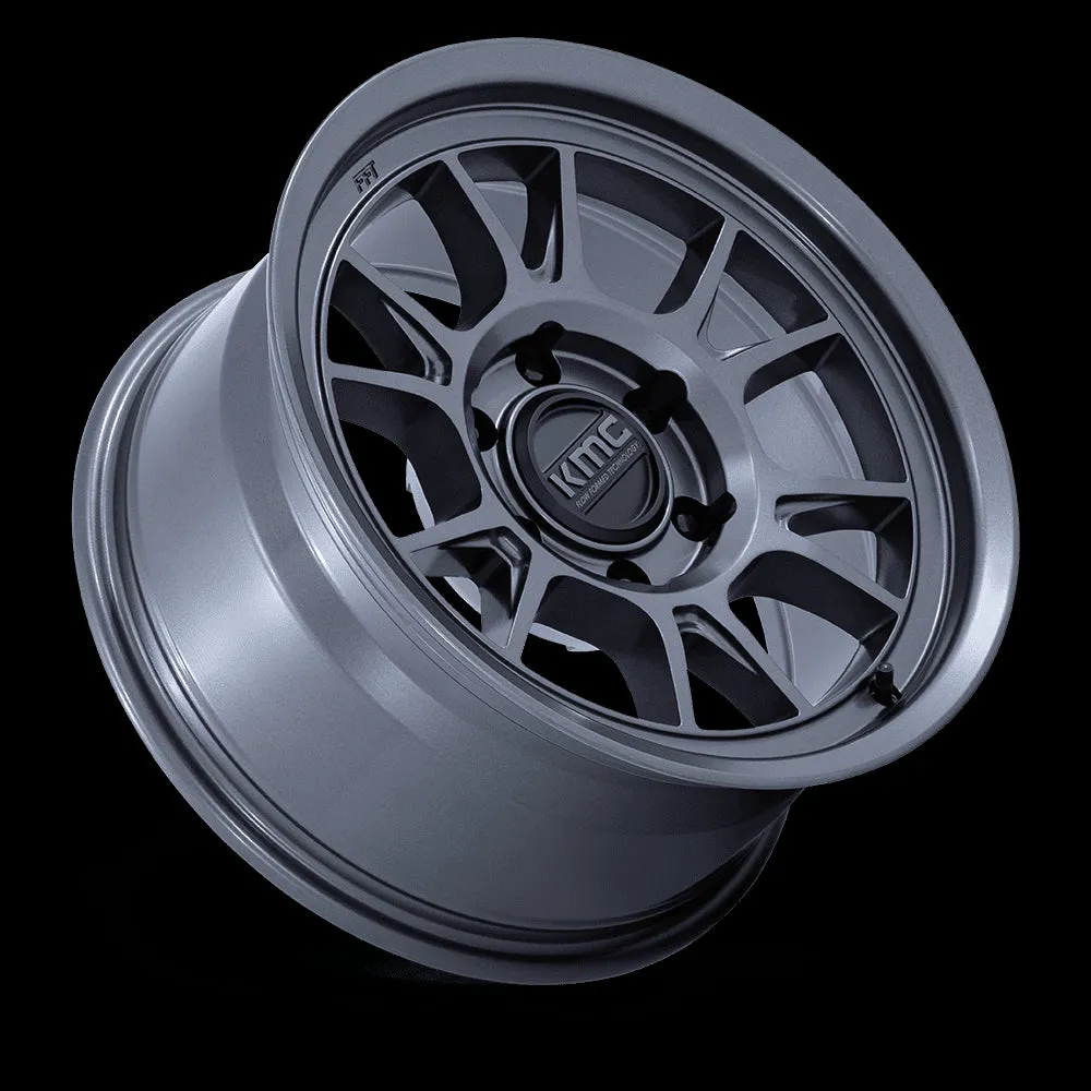 KMC KM729 Range 17X8.5 6X120 -10MM Matte Anthracite