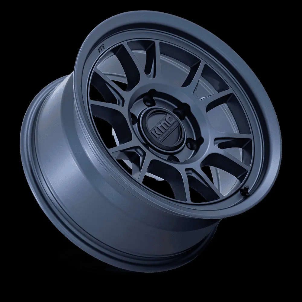 KMC KM729 Range 17X8.5 6X139.7 -10MM Metallic Blue