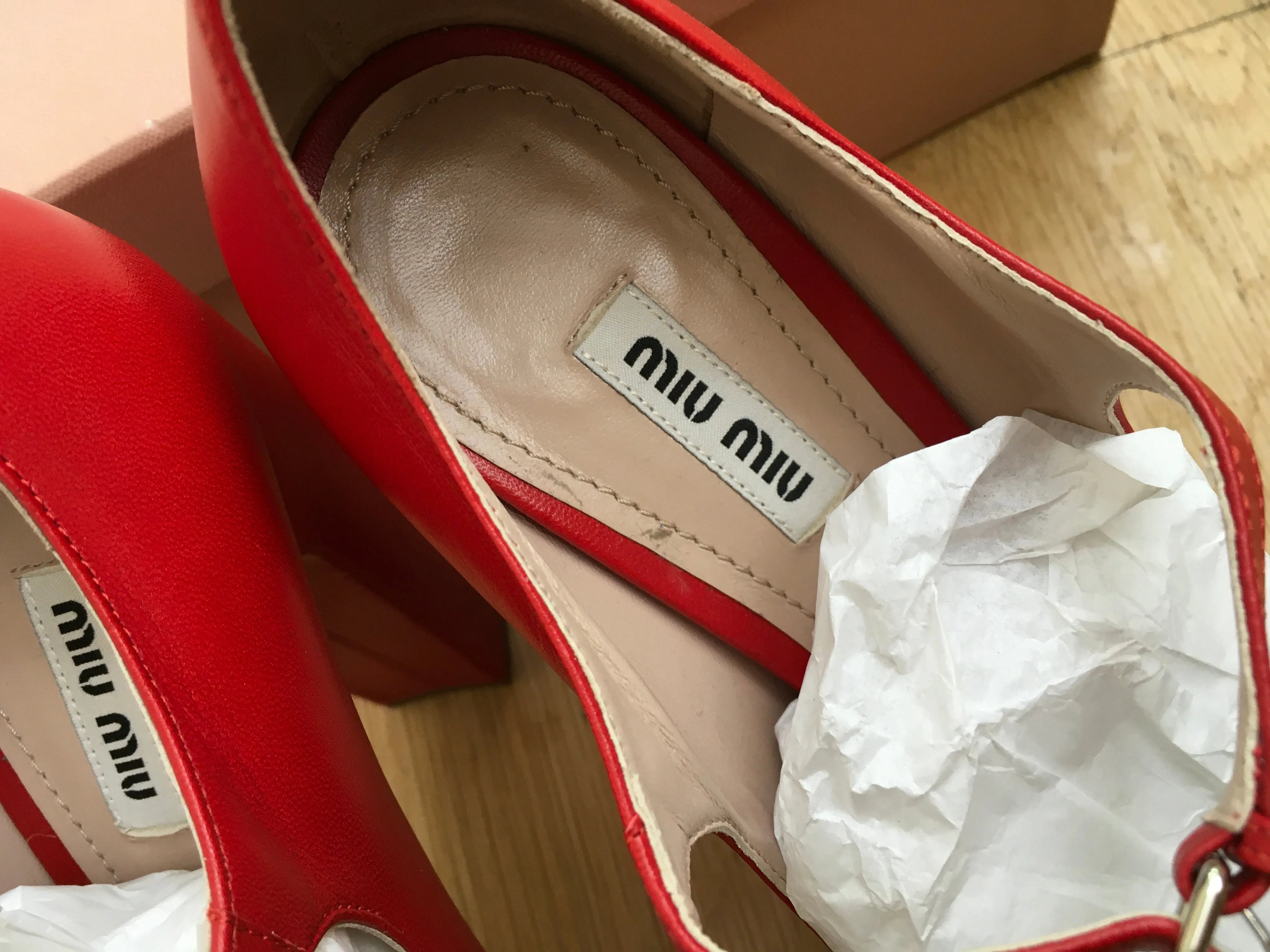 Miu miu platform pumps 5IP568 Pumps Heels Shoes 38 ladies