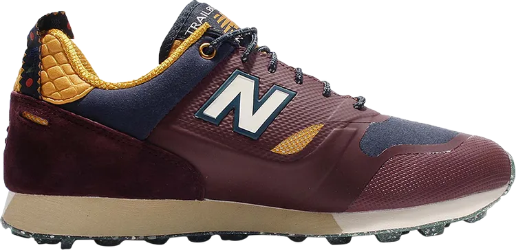 New Balance Trailbuster Re-Engineered 'Burgundy' Sneakers, Red