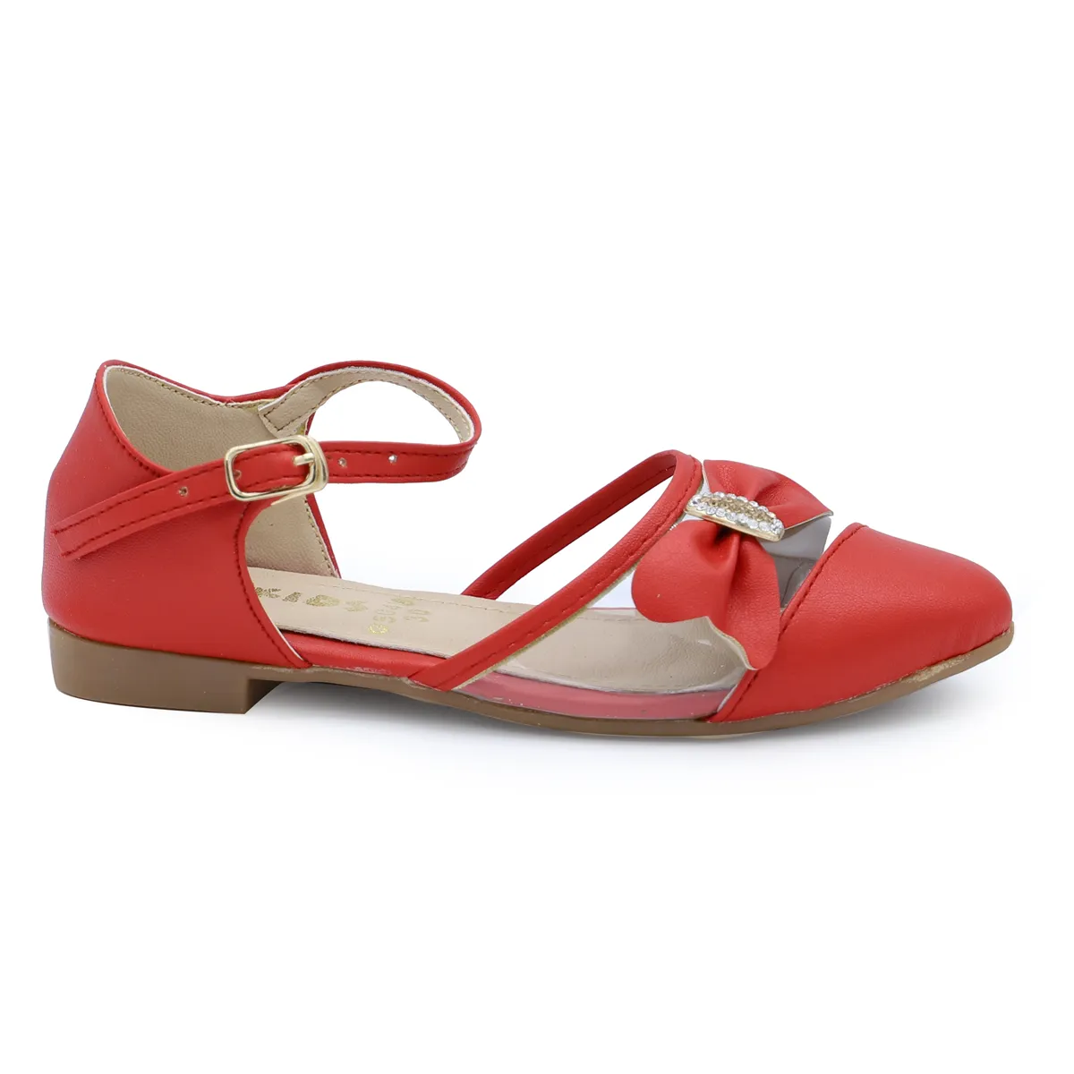 Red Casual Pumps G50418