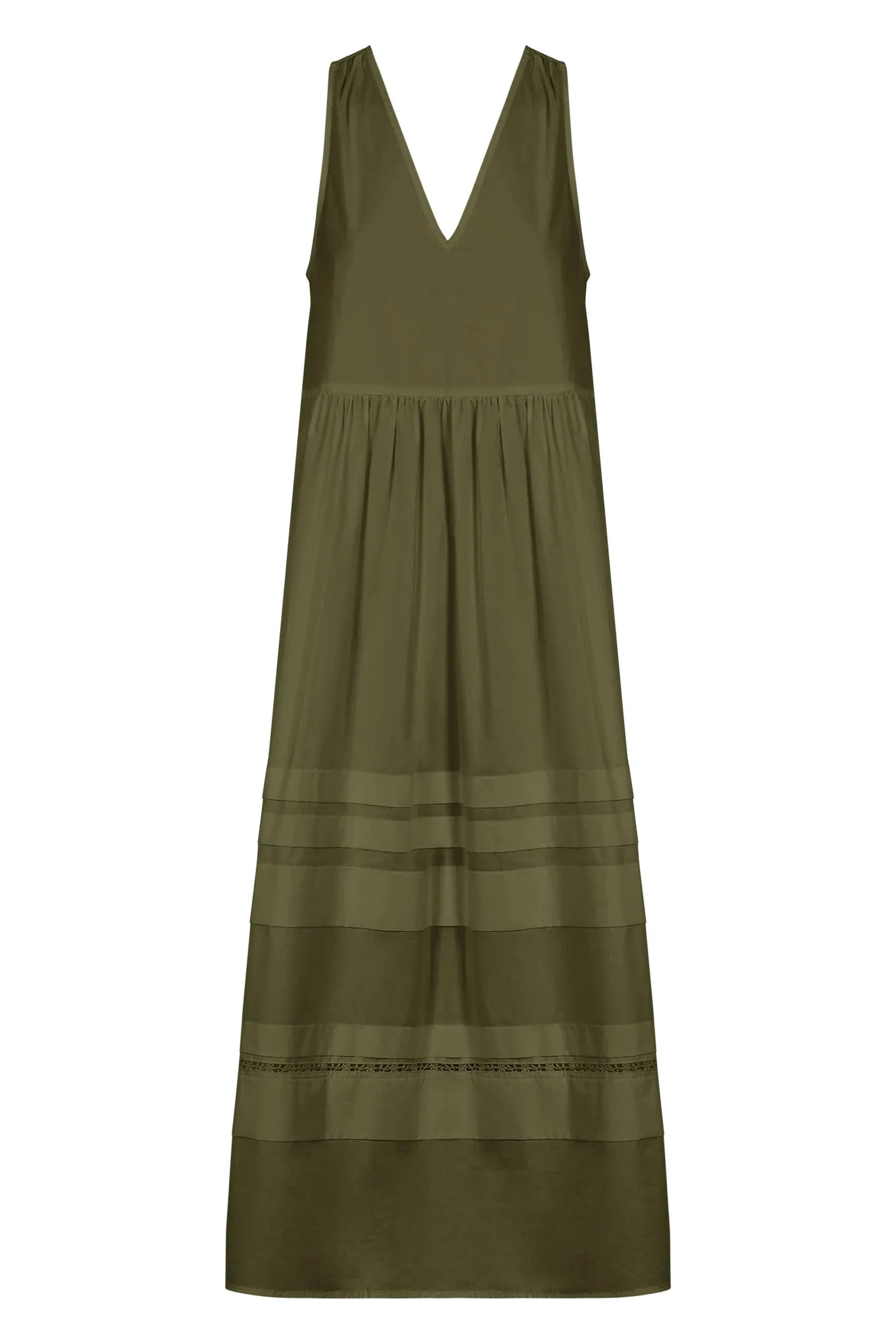 Remi Tank Dress Olive