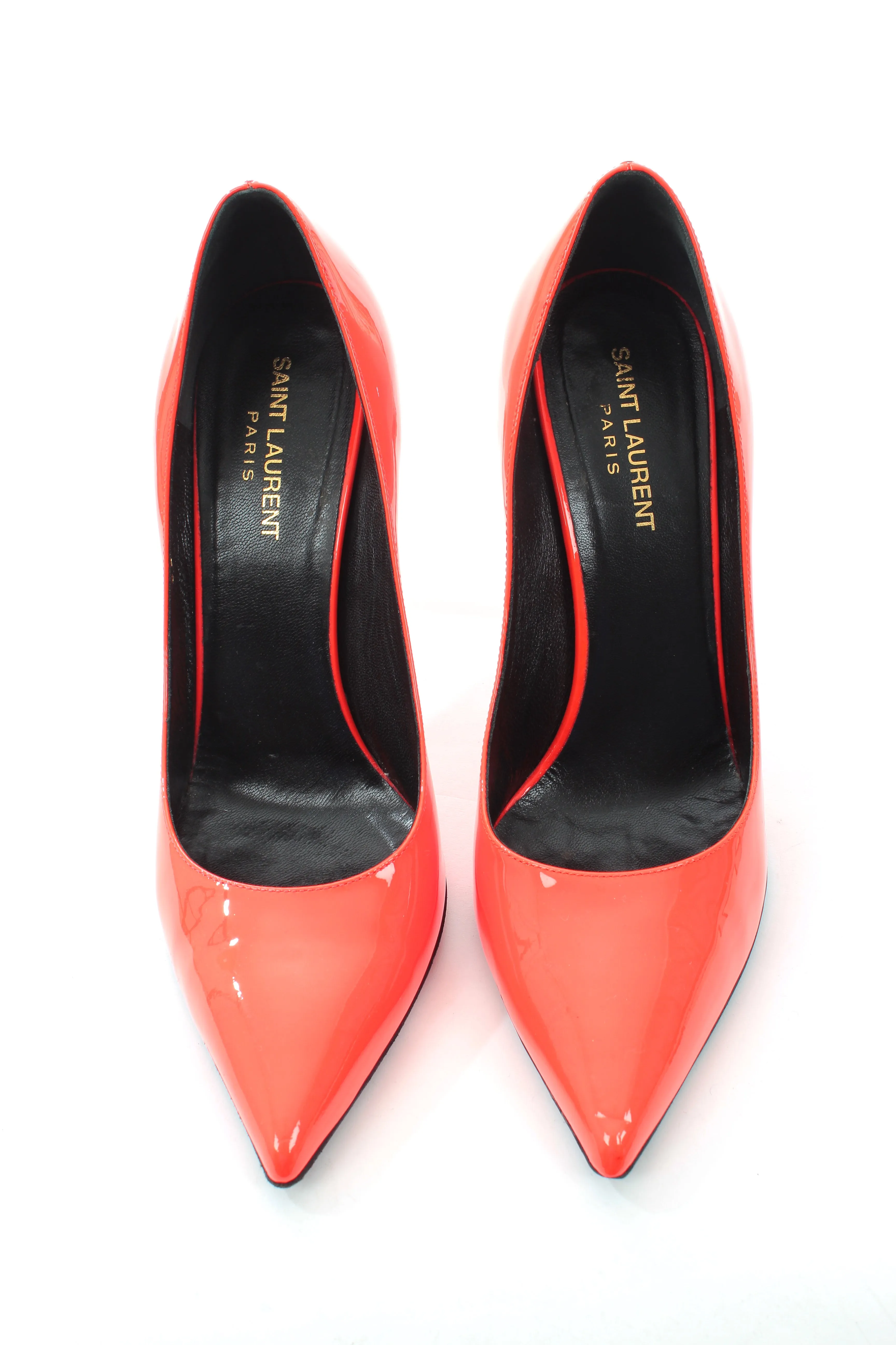 Saint Laurent Anja Patent Leather Pumps