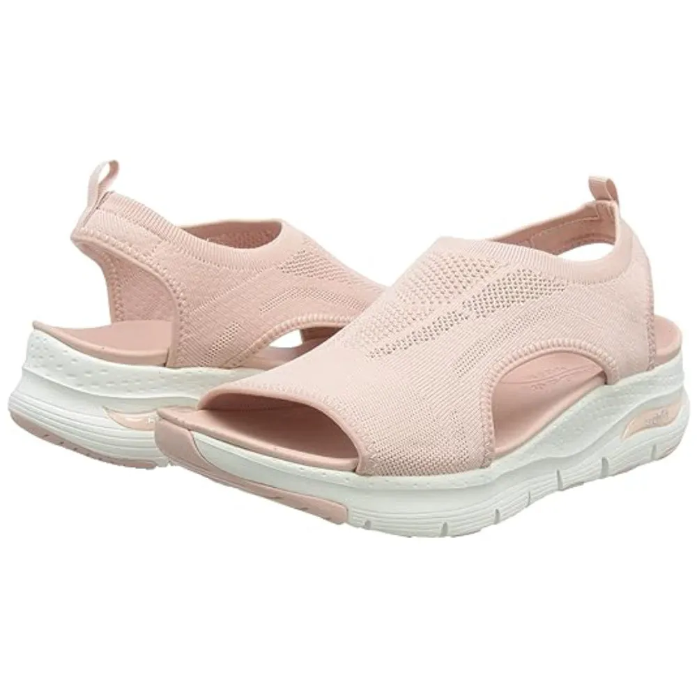 SKECHERS Women's Arch Fit City Catch sandal (Blush)