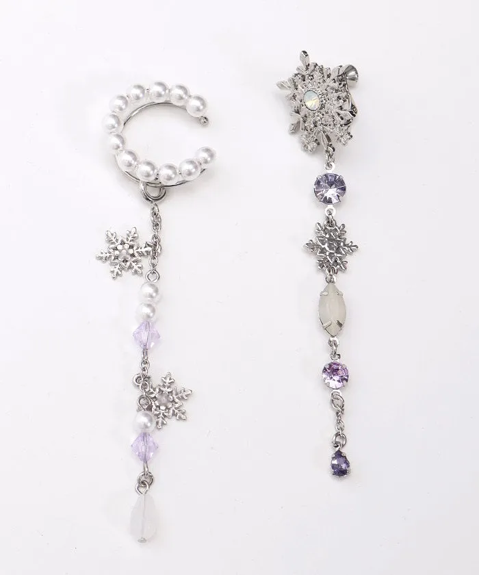Snow Crystal Earrings