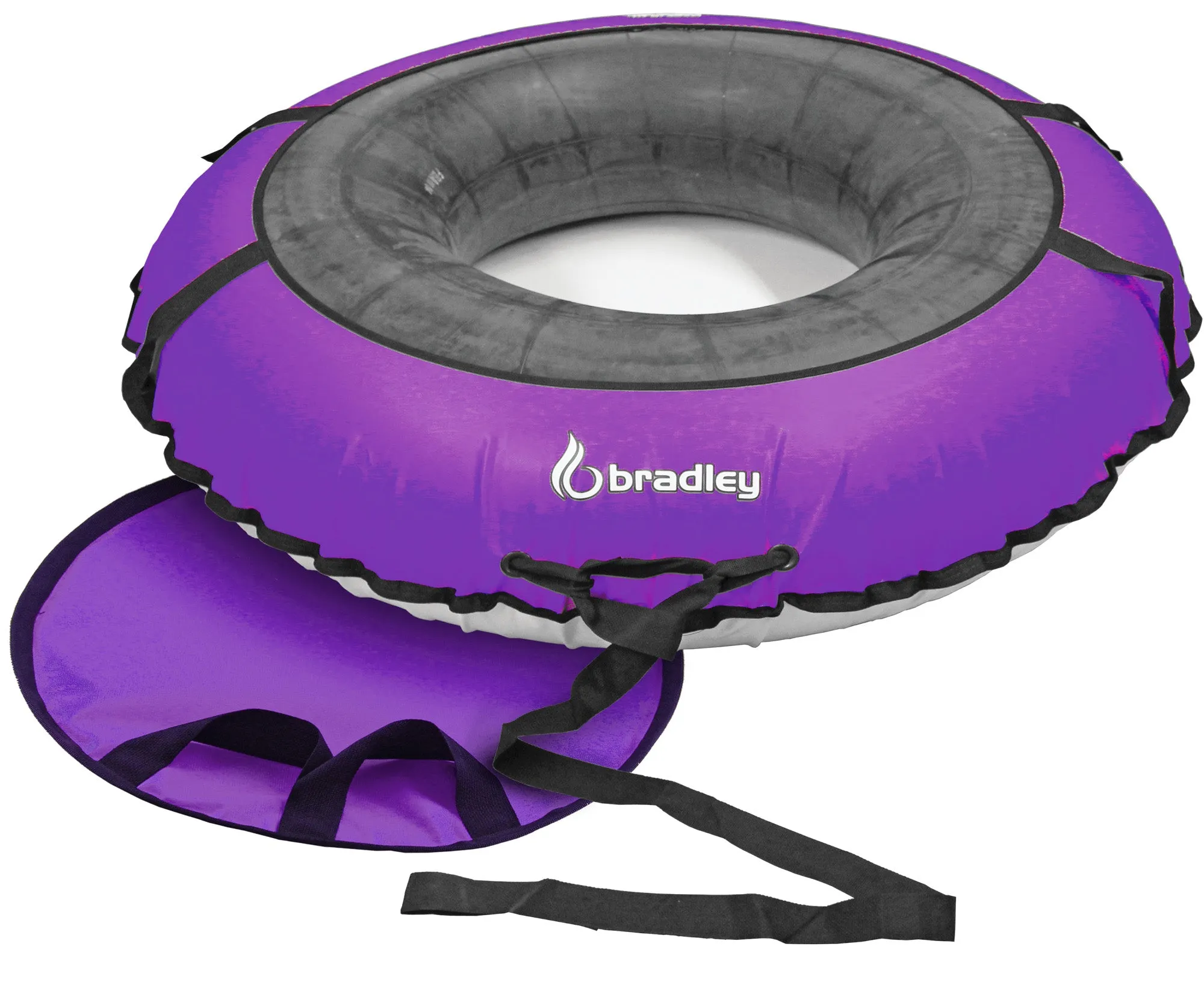 Ultimate Towable Snow Tube Sled with Heavy Duty Cover | Designed for Thrilling Winter Adventures | Made in the USA for Durability and Safety on Snowy Slopes