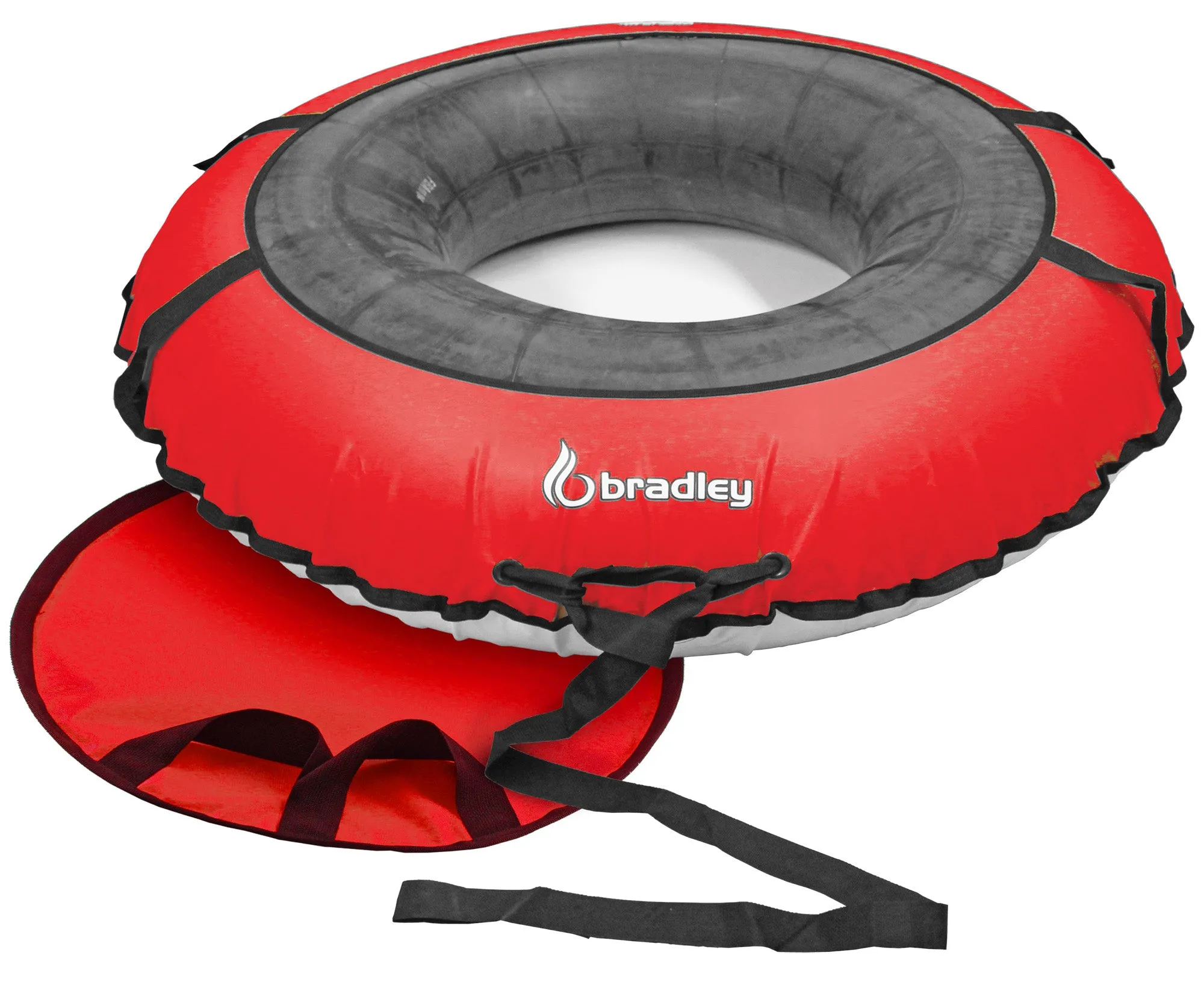 Ultimate Towable Snow Tube Sled with Heavy Duty Cover | Designed for Thrilling Winter Adventures | Made in the USA for Durability and Safety on Snowy Slopes