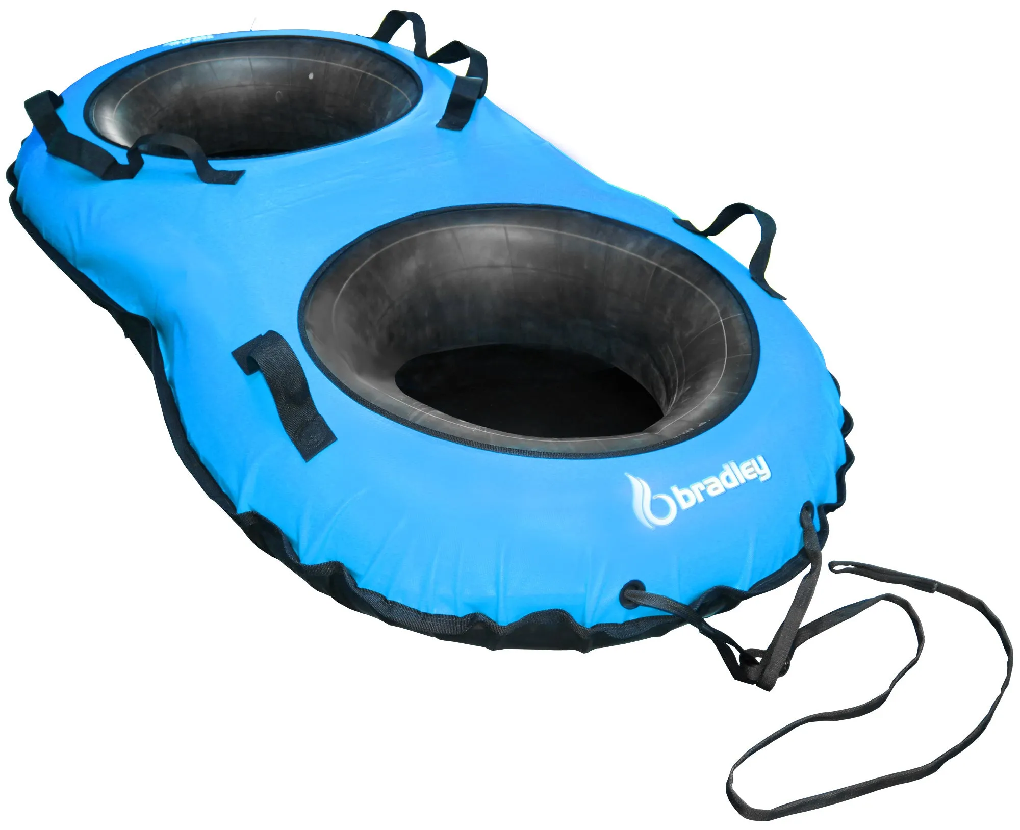 Ultimate Towable Snow Tube Sled with Heavy Duty Cover | Designed for Thrilling Winter Adventures | Made in the USA for Durability and Safety on Snowy Slopes
