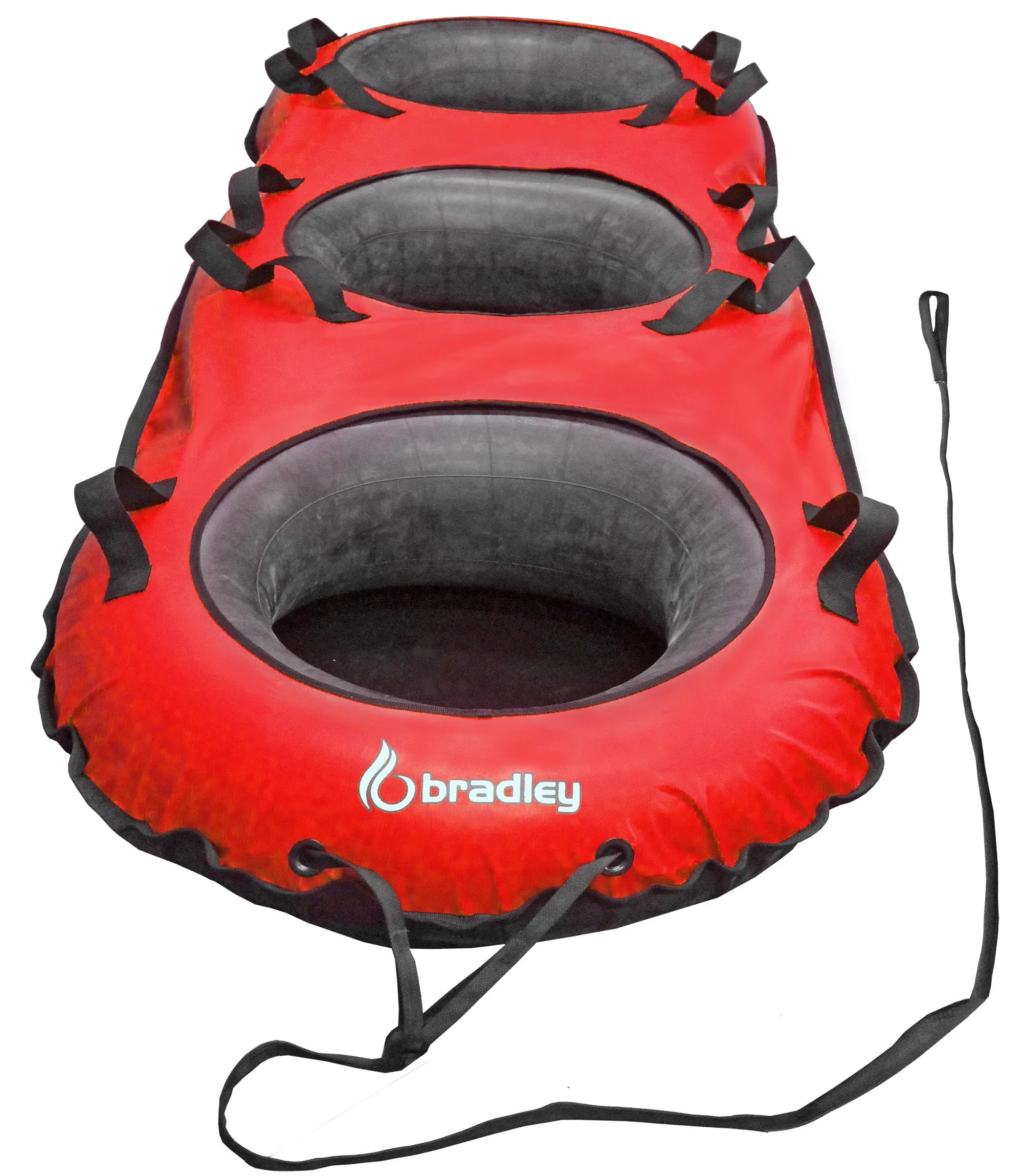 Ultimate Towable Snow Tube Sled with Heavy Duty Cover | Designed for Thrilling Winter Adventures | Made in the USA for Durability and Safety on Snowy Slopes