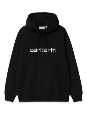 W Hooded Carhartt Sweatshirt - Black / White