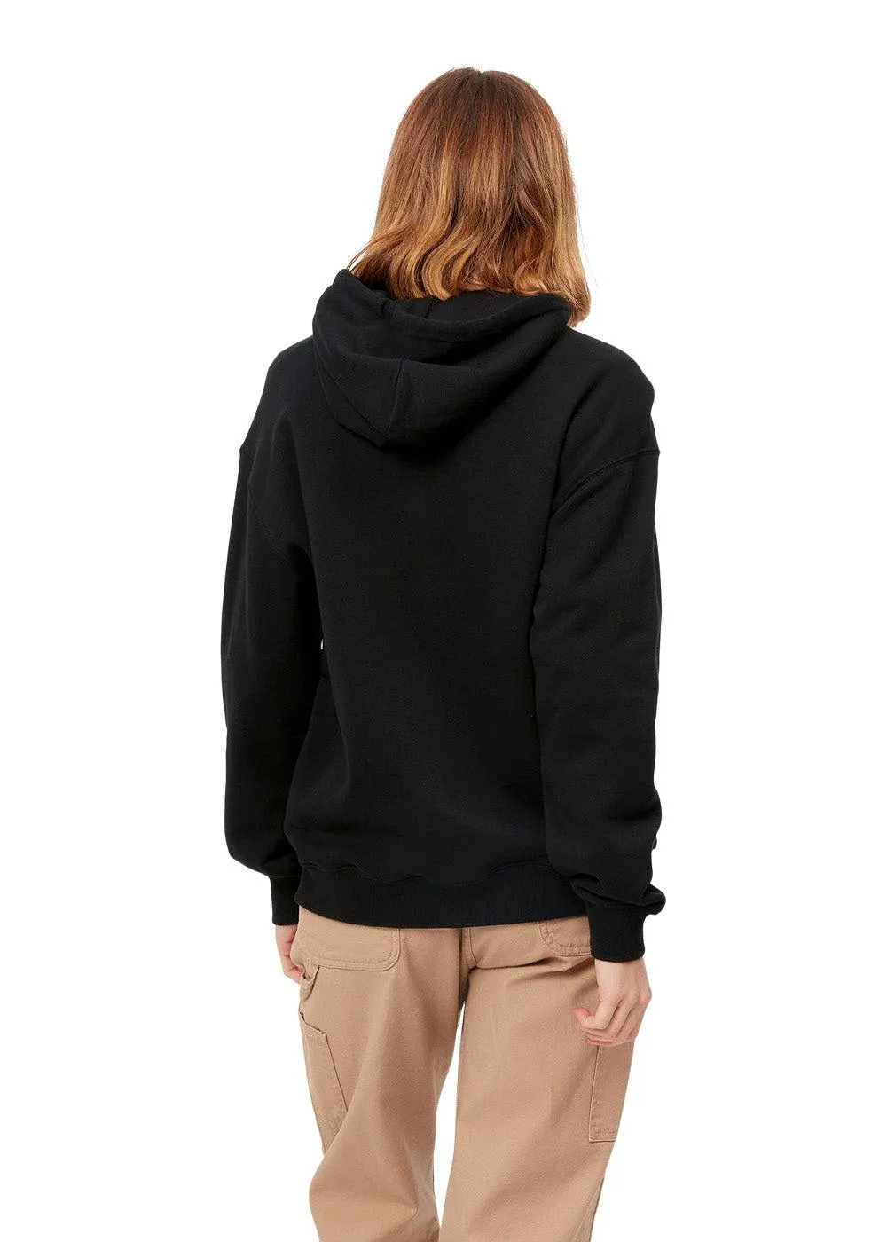 W Hooded Carhartt Sweatshirt - Black / White
