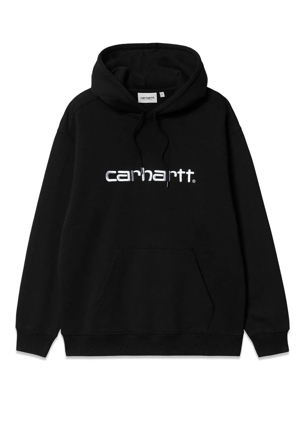 W Hooded Carhartt Sweatshirt - Black / White