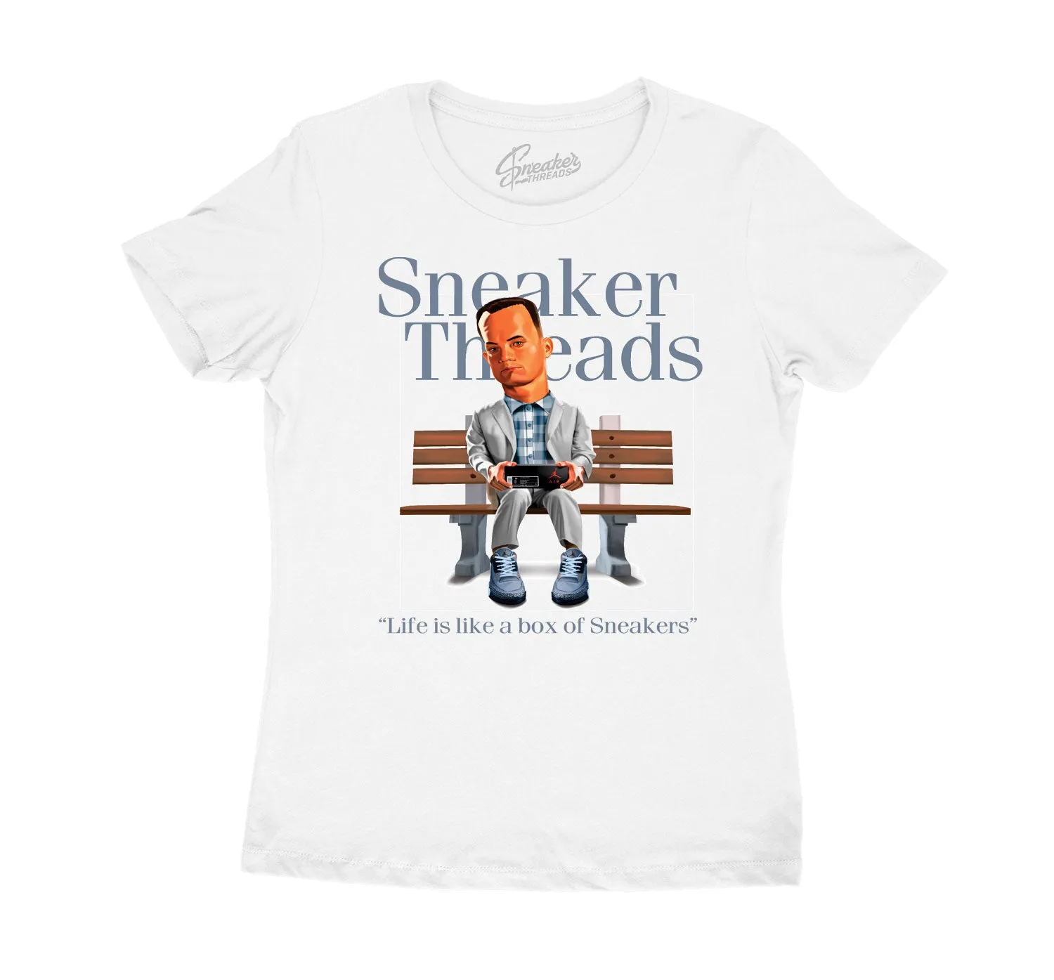 Womens - Cool Grey 3 Box Of Sneakers Shirt